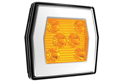 LED ETUÄÄRIVALO+VILKKU 12-36V