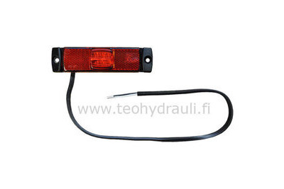 LED ÄÄRIVALO PUN. 12-30V