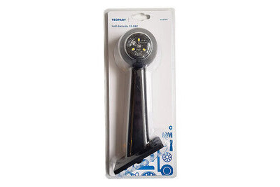 LED ÄÄRIVALO PUN/VALK 12-24V