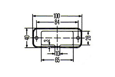 HELLA ETUVALO 100X40