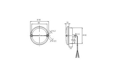 JOKON LED BRS 725 12V TAKA/JAR