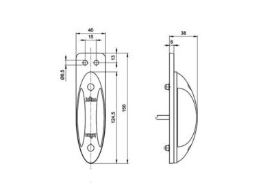 JOKON LED P/V ÄÄRIV.9-32V R