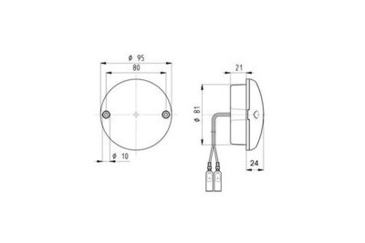 JOKON LED TAKAVALO 12V 95MM