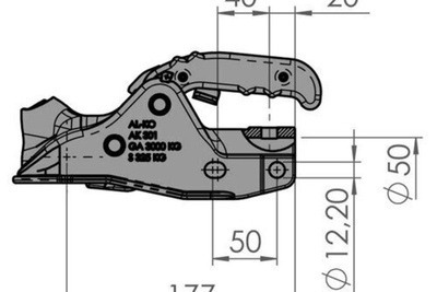 KUULAKYTKIN 3000KG O45-50 ALKO