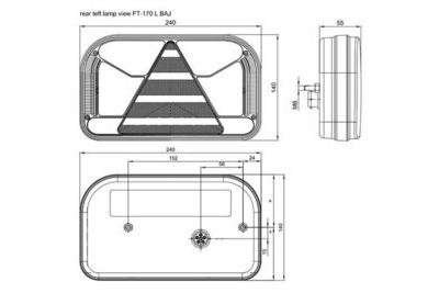 LED-TAKAVALO 6-NAP. VASEN