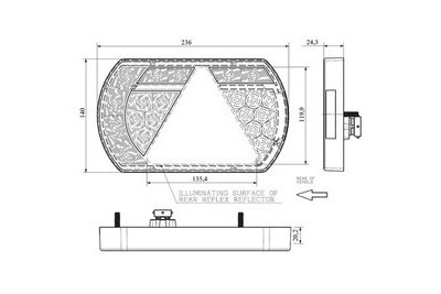 LED TAKAVALO VAS 12-24V