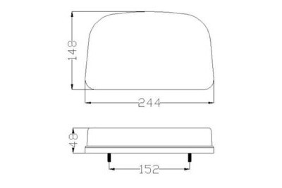 LED YHDISTELMÄTAKAVALO 12V VAS