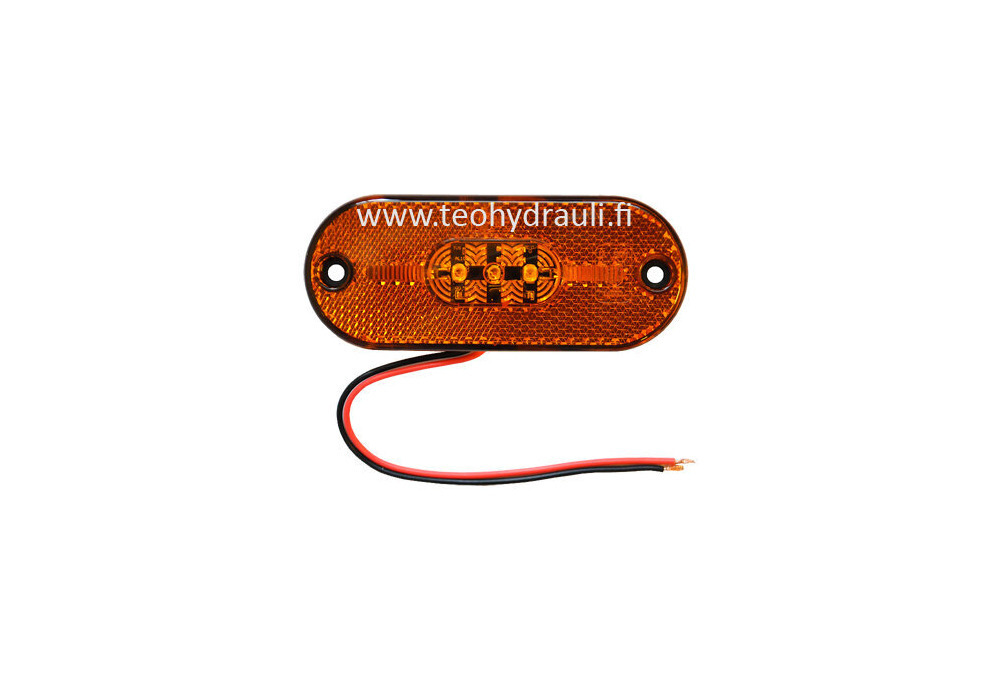 LED SIVUÄÄRIVALO KELT. 12V